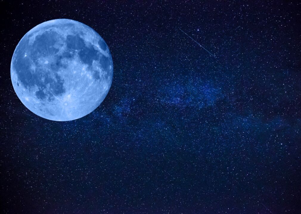 The moon is covered with rocks and dust called regolith